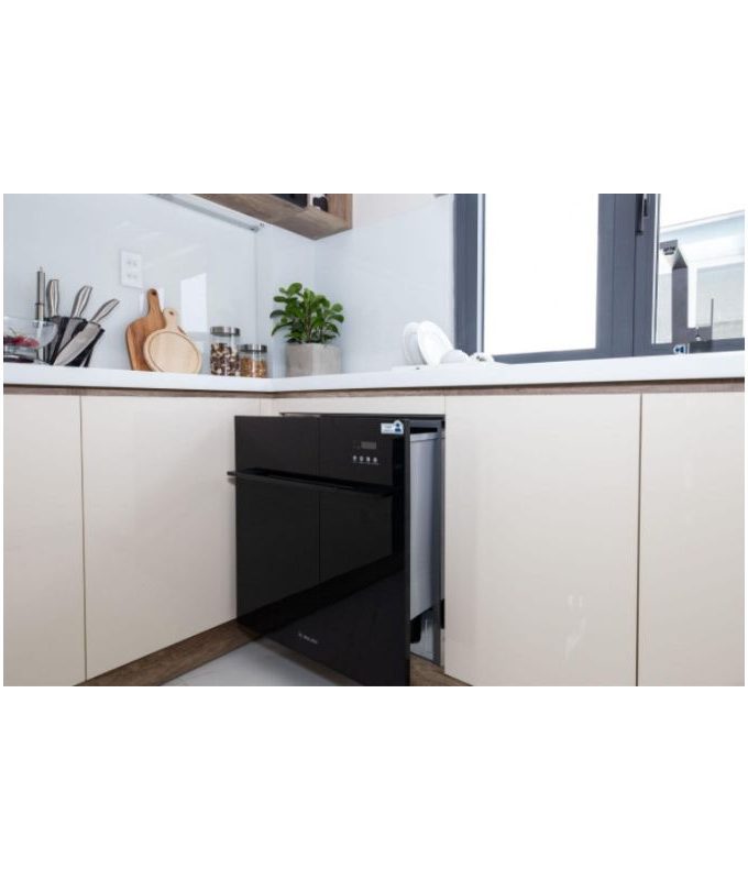 Máy rửa bát Malloca WQP6-87CP âm tủ 3 Máy rửa bát âm tủ Malloca WQP6-87CP