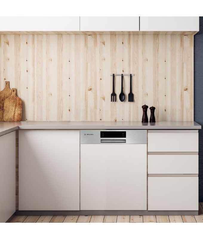 Máy rửa bát Malloca MDW14-S08SI lắp âm 3 Máy rửa bát Malloca MDW14-S08SI