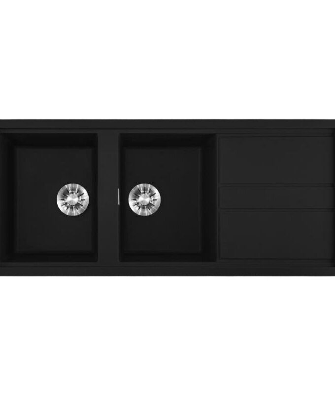 Chậu rửa chén Malloca Black K50086